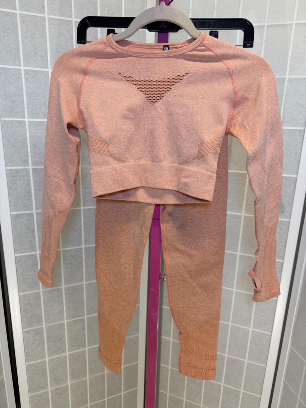 AYBL woman’s Sweater & leggings set in Heather Rust